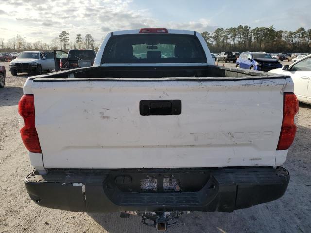 5TFRM5F14EX069233 - 2014 TOYOTA TUNDRA DOUBLE CAB SR/SR5 WHITE photo 6