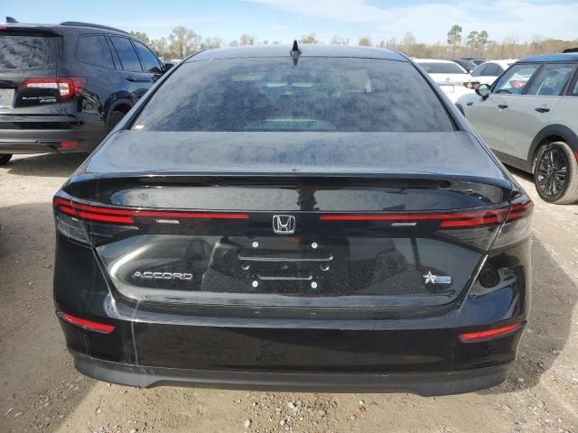 1HGCY1F24PA027096 - 2023 HONDA ACCORD LX BLACK photo 6