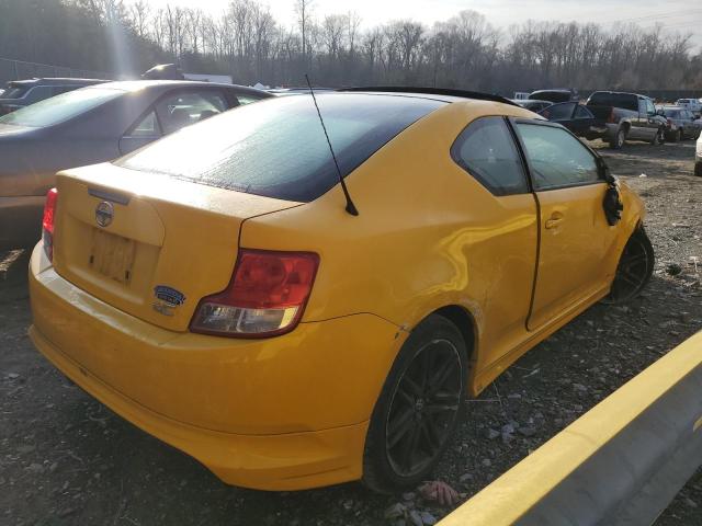 JTKJF5C72C3028368 - 2012 TOYOTA SCION TC YELLOW photo 3