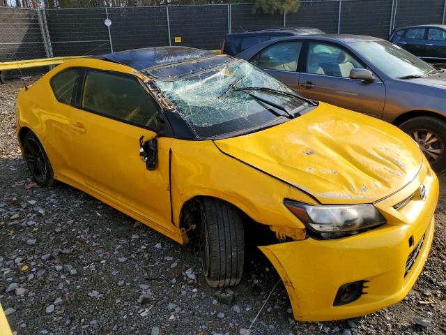 JTKJF5C72C3028368 - 2012 TOYOTA SCION TC 黄色 照片 4