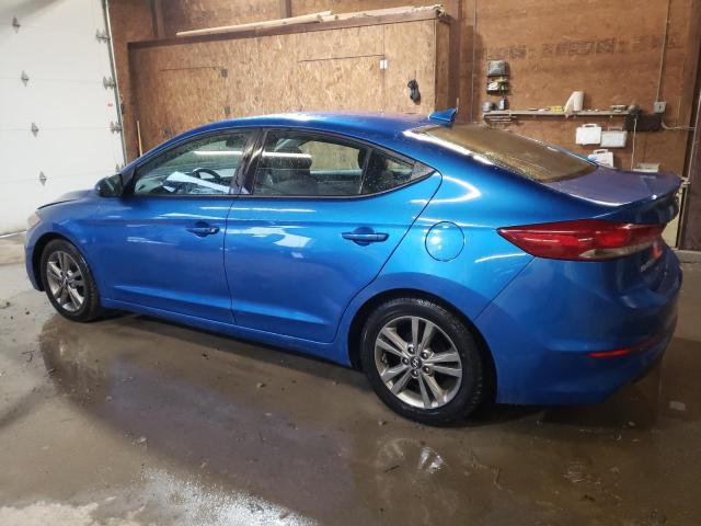 5NPD84LF5HH088446 - 2017 HYUNDAI ELANTRA SE BLUE photo 2