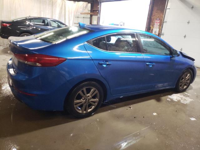 5NPD84LF5HH088446 - 2017 HYUNDAI ELANTRA SE BLUE photo 3