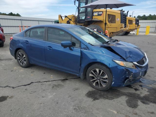 19XFB2F87FE068874 - 2015 HONDA CIVIC EX BLUE photo 4