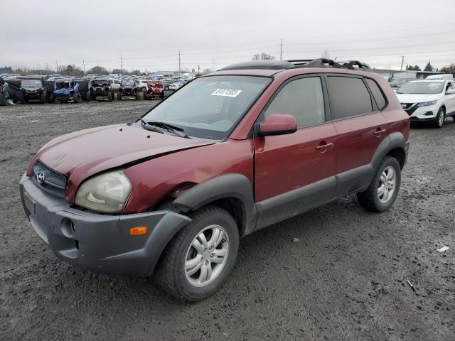 KM8JN72D86U284067 - 2006 HYUNDAI TUCSON GLS BURGUNDY photo 1