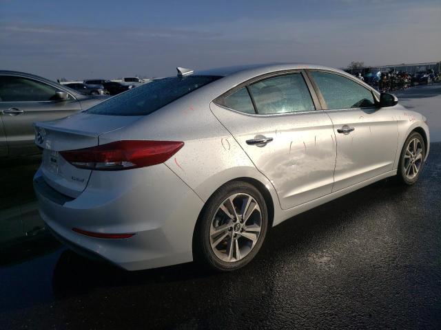 5NPD84LF9HH036611 - 2017 HYUNDAI ELANTRA SE SILVER photo 3