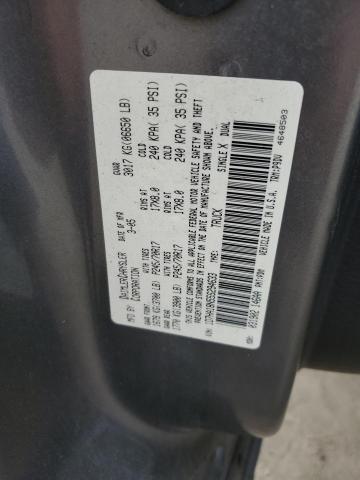 1D7HA18N55S294633 - 2005 DODGE RAM 1500 ST GRAY photo 12