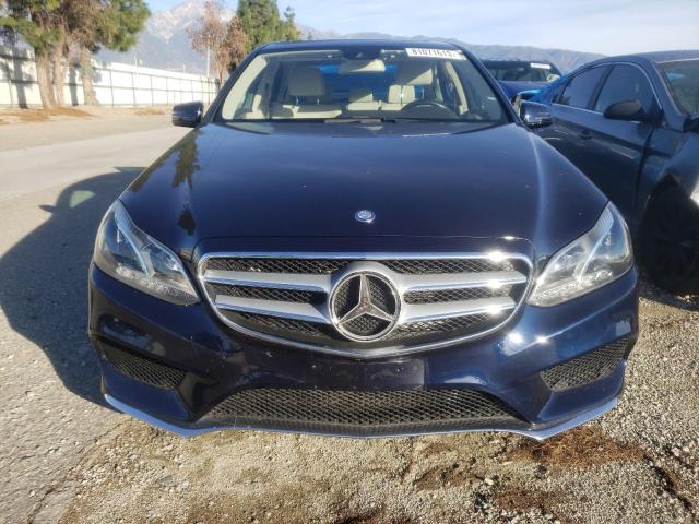 WDDHF5KB6GB217134 - 2016 MERCEDES-BENZ E 350 BLUE photo 5