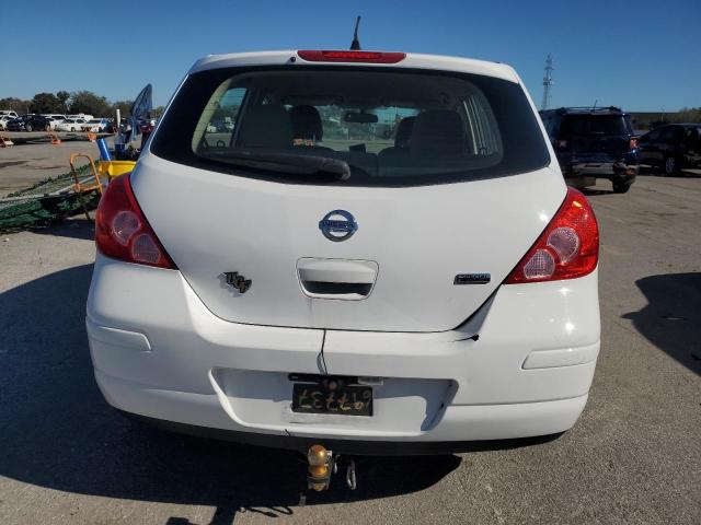 3N1BC1CP5CK202184 - 2012 NISSAN VERSA S WHITE photo 6