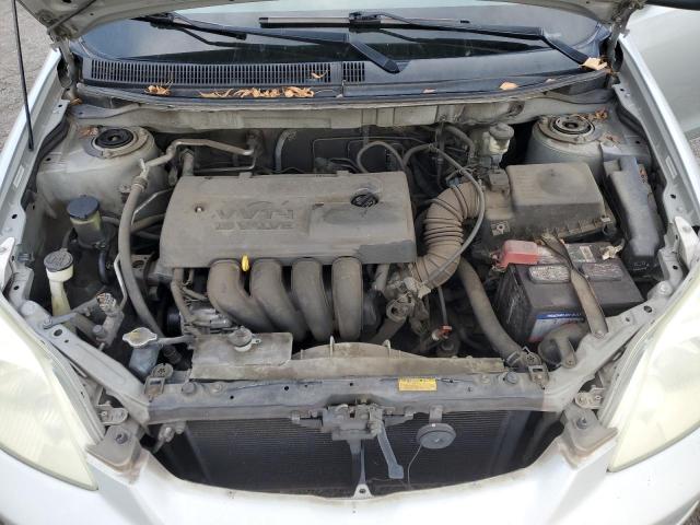 2T1KR32E44C173671 - 2004 TOYOTA COROLLA MA XR SILVER photo 11