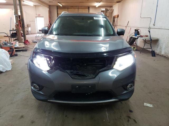 5N1AT2MV7GC767846 - 2016 NISSAN ROGUE S GRAY photo 5