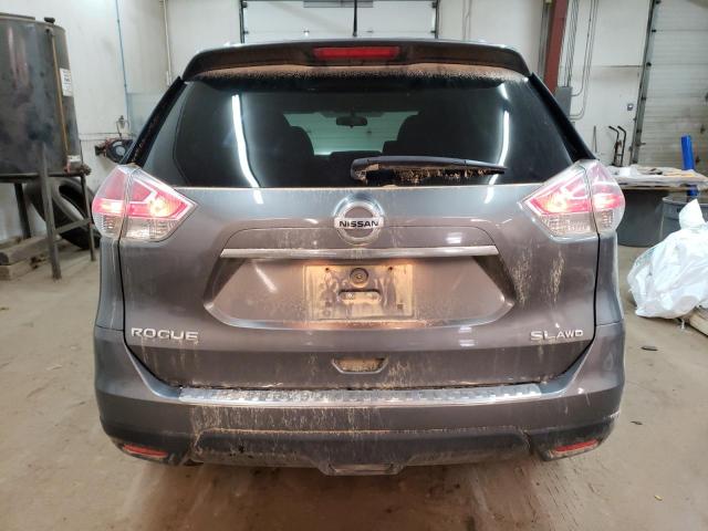 5N1AT2MV7GC767846 - 2016 NISSAN ROGUE S GRAY photo 6