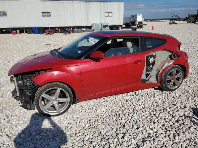 KMHTC6AD2CU081035 - 2012 HYUNDAI VELOSTER RED photo 1