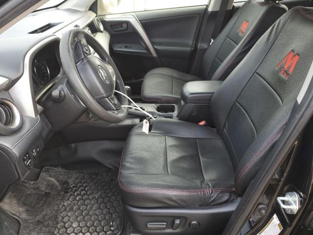 JTMRJREVXJD231513 - 2018 TOYOTA RAV4 HV LE Negro foto 7