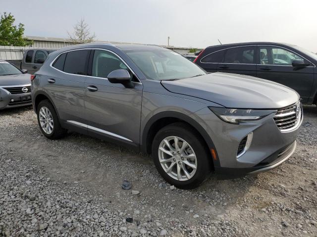 LRBAZLR43MD176894 - 2021 BUICK ENVISION PREFERRED GRAY photo 4