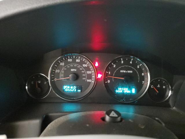 1J8HG48N86C129562 - 2006 JEEP COMMANDER Mavi fotoğraf 9