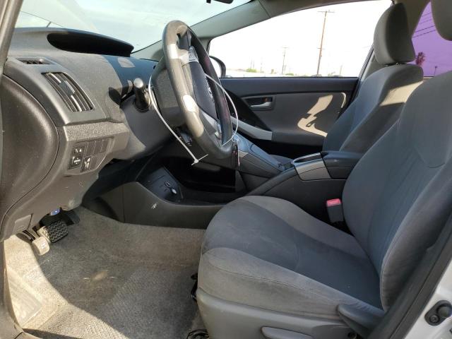 JTDKN3DU2C5520670 - 2012 TOYOTA PRIUS SILVER photo 7