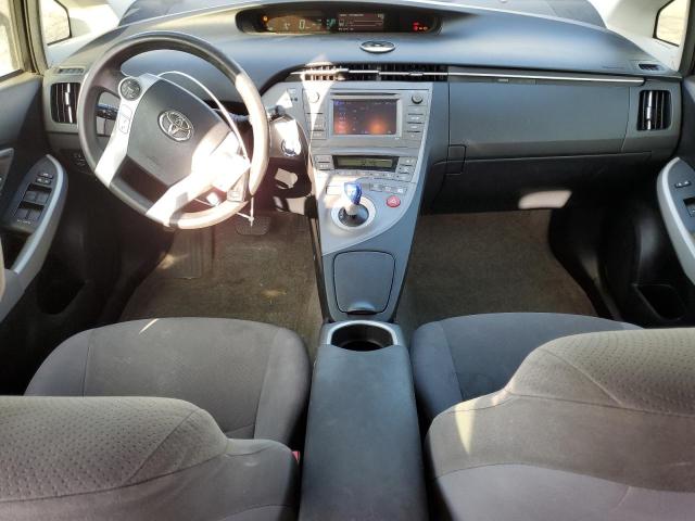 JTDKN3DU2C5520670 - 2012 TOYOTA PRIUS SILVER photo 8