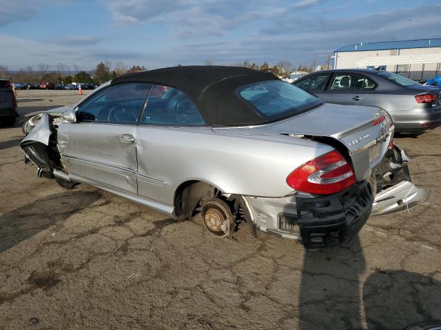 WDBTK75G95T043116 - 2005 MERCEDES-BENZ CLK 500 SILVER photo 2