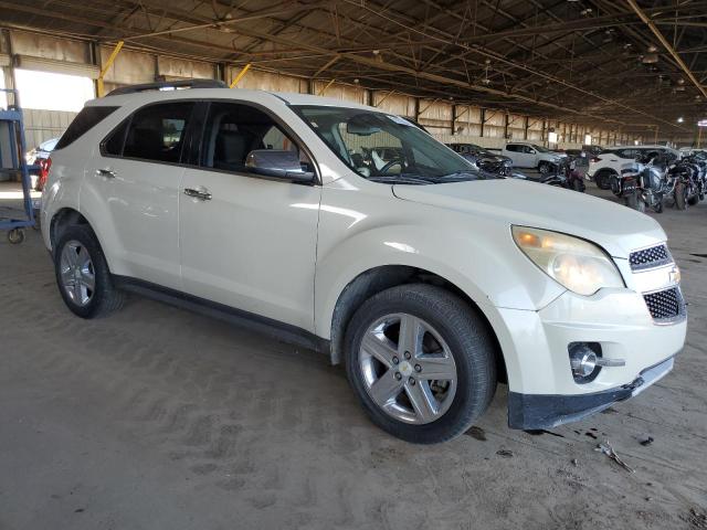 1GNALDEK6FZ128641 - 2015 CHEVROLET EQUINOX LTZ WHITE photo 4