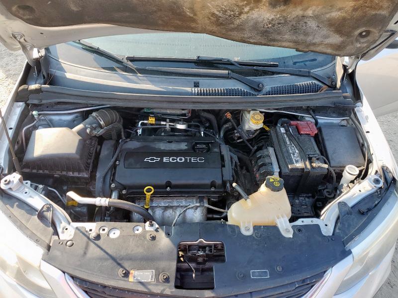 1G1JB5SH0H4150119 - 2017 CHEVROLET SONIC LS SILVER photo 11