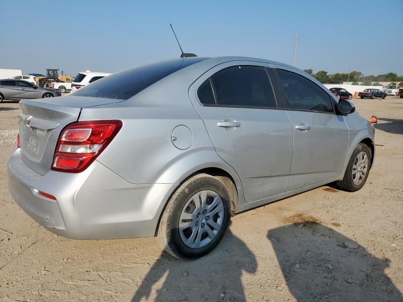 1G1JB5SH0H4150119 - 2017 CHEVROLET SONIC LS SILVER photo 3