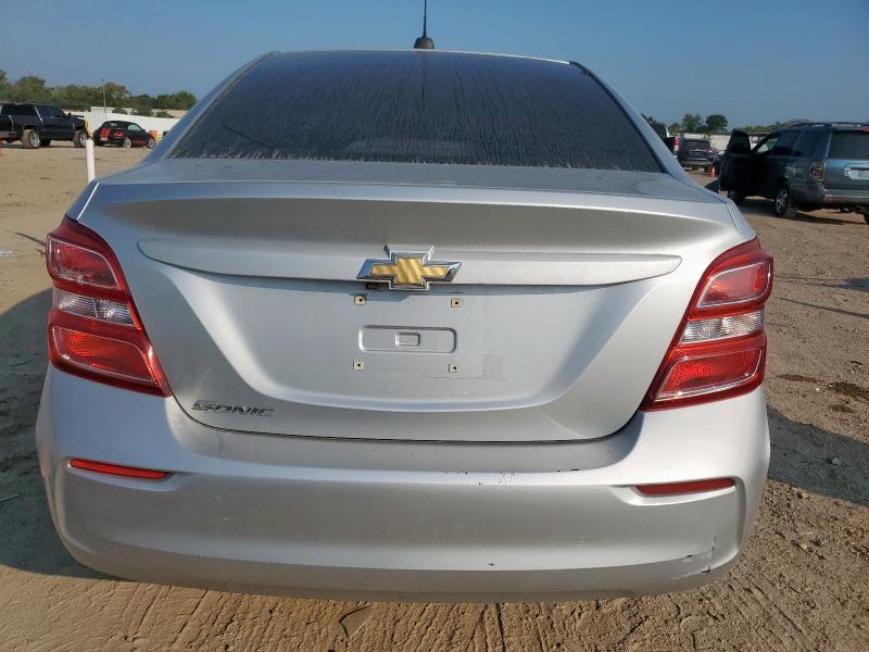 1G1JB5SH0H4150119 - 2017 CHEVROLET SONIC LS SILVER photo 6