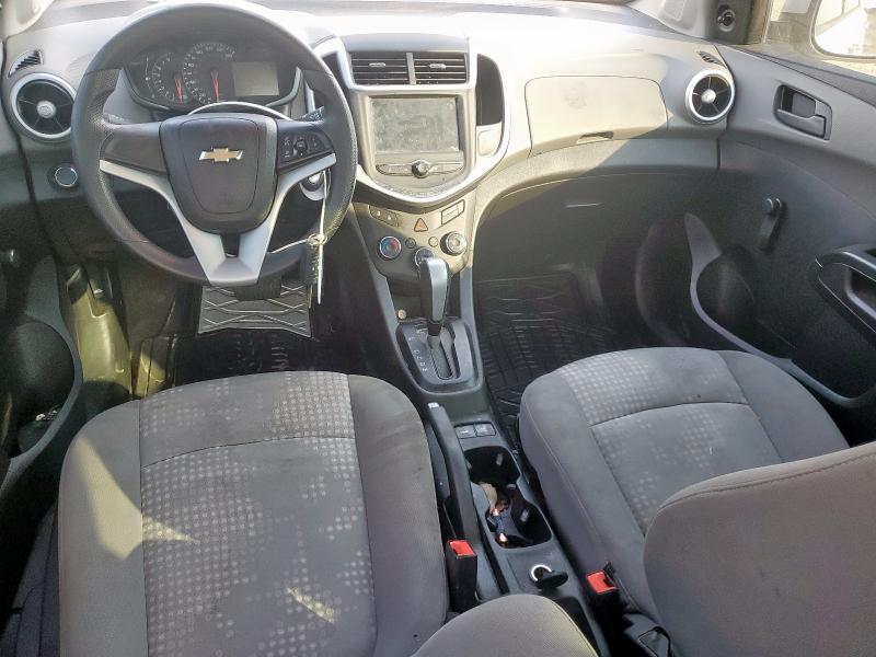 1G1JB5SH0H4150119 - 2017 CHEVROLET SONIC LS SILVER photo 8