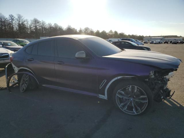 5UXUJ5C5XK9A33168 - 2019 BMW X4 M40I PURPLE photo 4