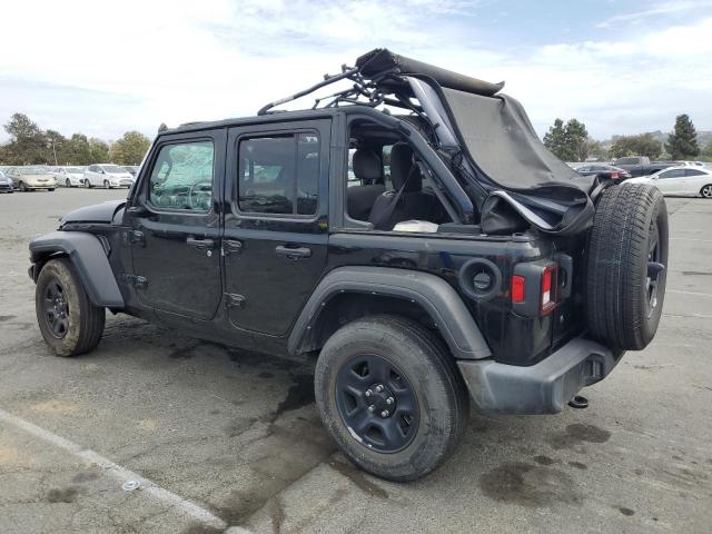 1C4HJXDN4NW257987 - 2022 JEEP WRANGLER U SPORT Czarny zdjęcie 2