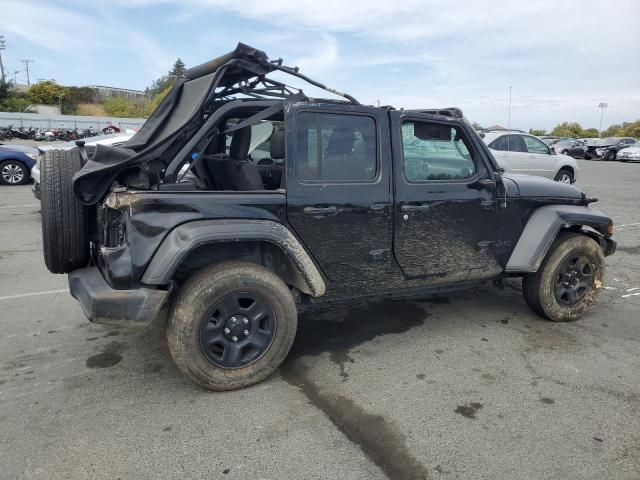 1C4HJXDN4NW257987 - 2022 JEEP WRANGLER U SPORT Czarny zdjęcie 3