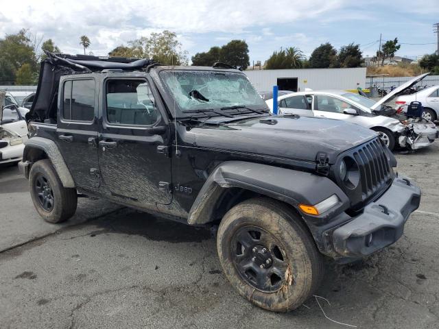 1C4HJXDN4NW257987 - 2022 JEEP WRANGLER U SPORT Czarny zdjęcie 4