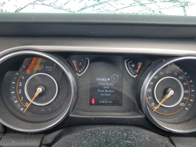 1C4HJXDN4NW257987 - 2022 JEEP WRANGLER U SPORT Czarny zdjęcie 9