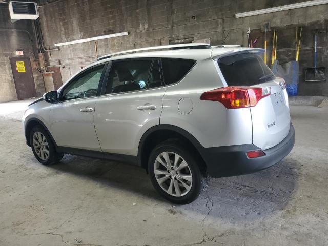 2T3DFREV7DW120257 - 2013 TOYOTA RAV4 LIMITED Күміс фото 2