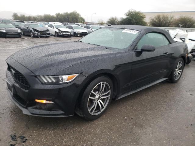 1FATP8UH1H5294973 - 2017 FORD MUSTANG BLACK photo 1