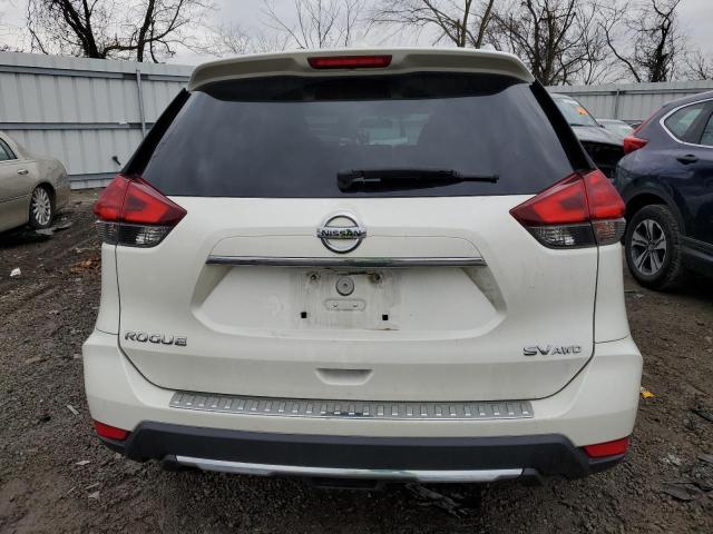 5N1AT2MV6HC766771 - 2017 NISSAN ROGUE SV WHITE photo 6