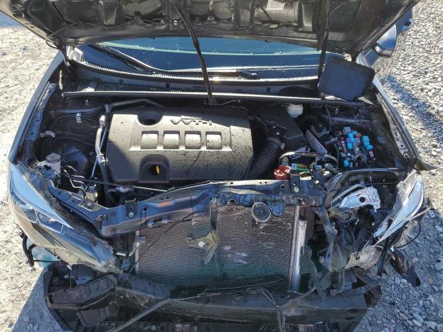 2T1BURHE1HC833423 - 2017 TOYOTA COROLLA L BLUE photo 11