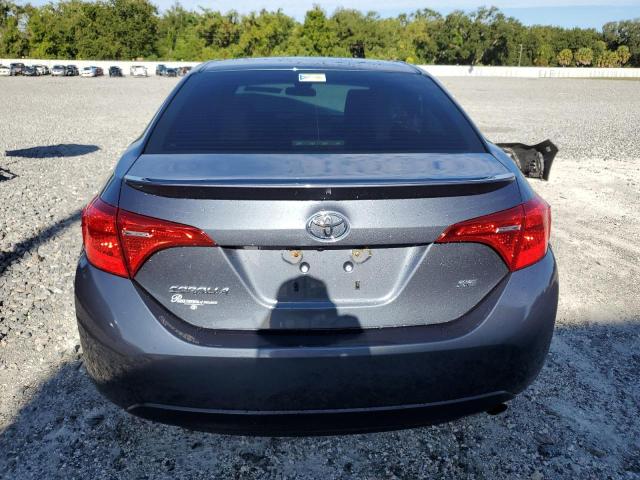 2T1BURHE1HC833423 - 2017 TOYOTA COROLLA L BLUE photo 6