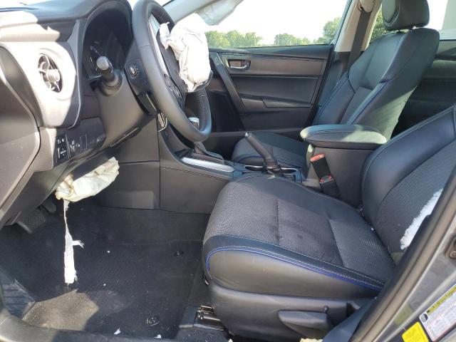 2T1BURHE1HC833423 - 2017 TOYOTA COROLLA L BLUE photo 7