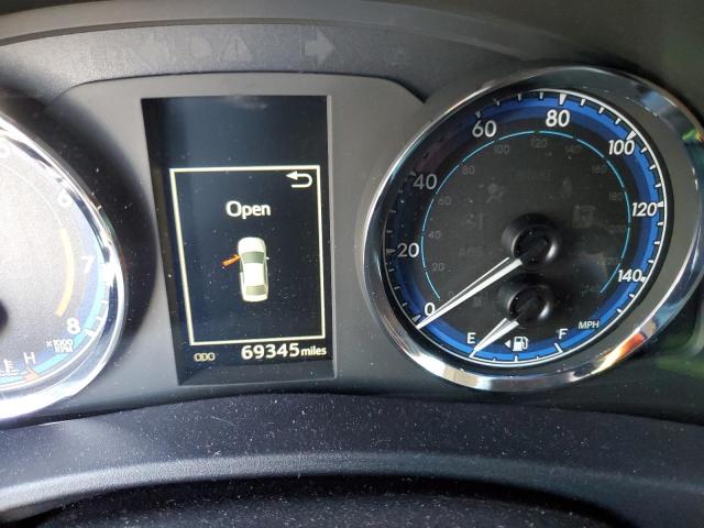 2T1BURHE1HC833423 - 2017 TOYOTA COROLLA L BLUE photo 9