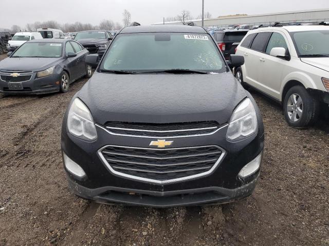 2GNALCEK4H1516361 - 2017 CHEVROLET EQUINOX LT BLACK photo 5