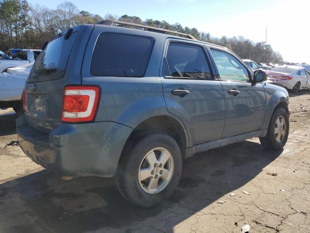 1FMCU0D77BKB94523 - 2011 FORD ESCAPE XLT BLUE photo 3