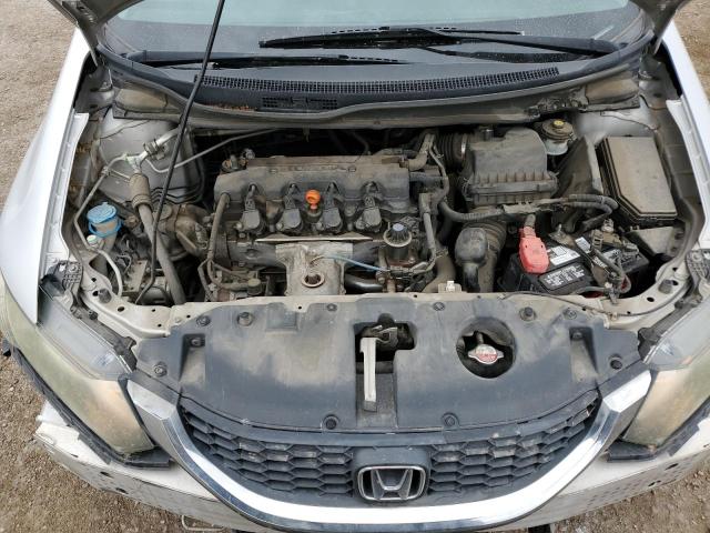 19XFB2F52EE216353 - 2014 HONDA CIVIC LX SILVER photo 11