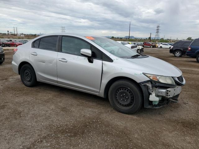 19XFB2F52EE216353 - 2014 HONDA CIVIC LX SILVER photo 4