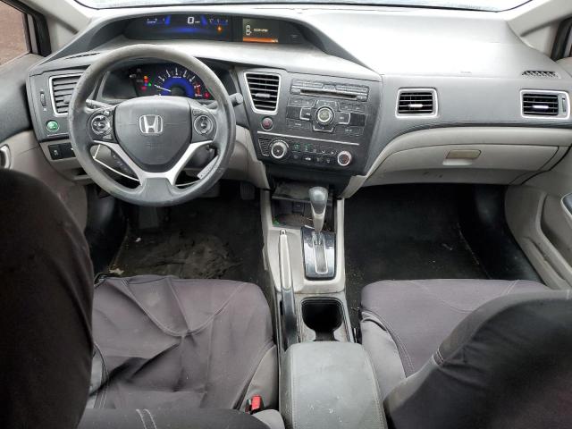 19XFB2F52EE216353 - 2014 HONDA CIVIC LX SILVER photo 8