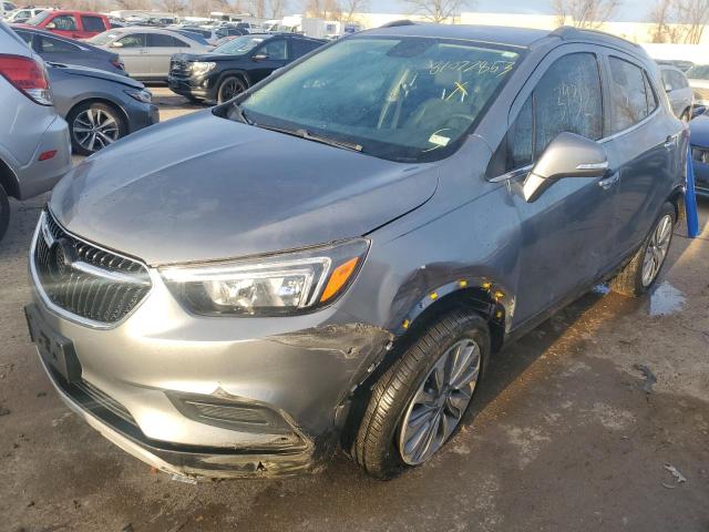 KL4CJASB7KB872918 - 2019 BUICK ENCORE PREFERRED GRAY photo 1