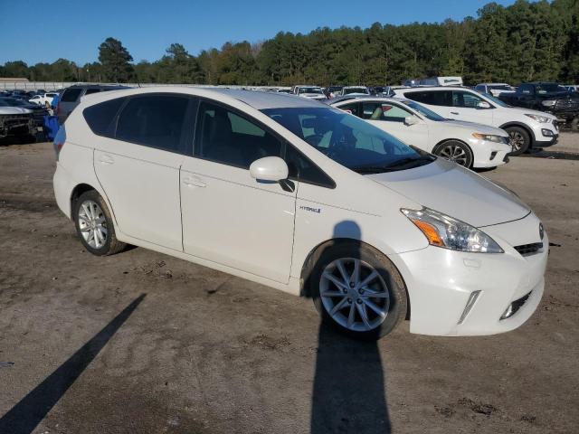 JTDZN3EU4D3210921 - 2013 TOYOTA PRIUS V WHITE photo 4