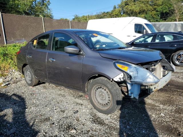 3N1CN7AP4KL878543 - 2019 NISSAN VERSA S GRAY photo 4