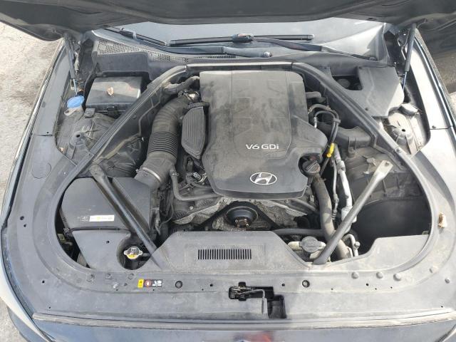 KMHGN4JE0FU018576 - 2015 HYUNDAI GENESIS 3.8L BLACK photo 11