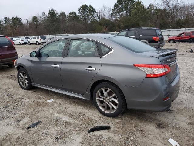 3N1AB7AP0FY328605 - 2015 NISSAN SENTRA S GRAY photo 2