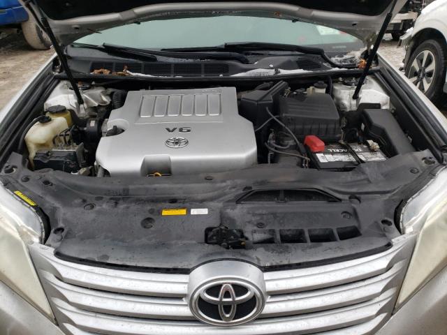 4T1BK3DB2CU453240 - 2012 TOYOTA AVALON BASE 银色 照片 11